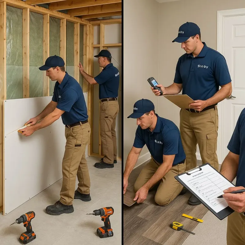 Repairs and Reconstruction process in Hooks, TX